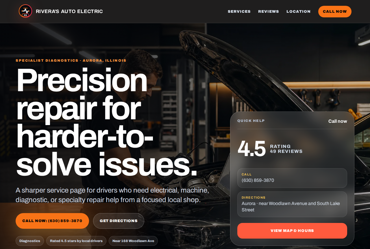 Clean lifestyle website design example